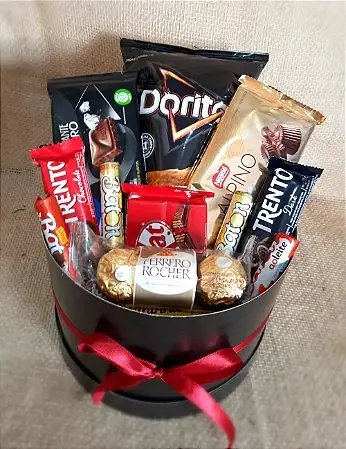 Cesta Chocolates Premium