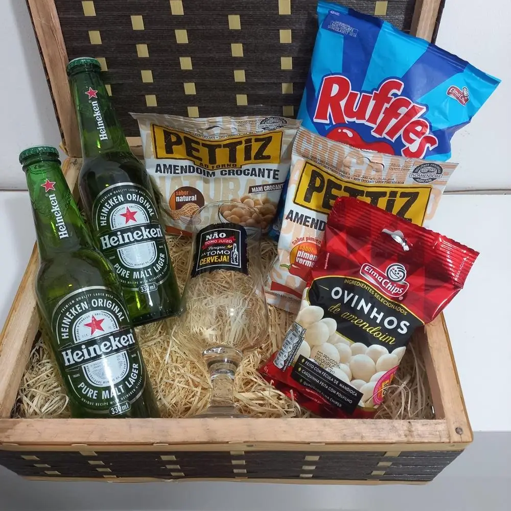 Cesta Heineken com Copo